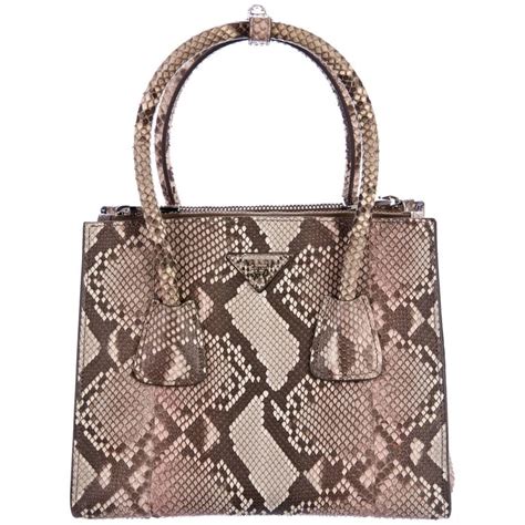 prada milano bags 2015|Prada snakeskin bag.